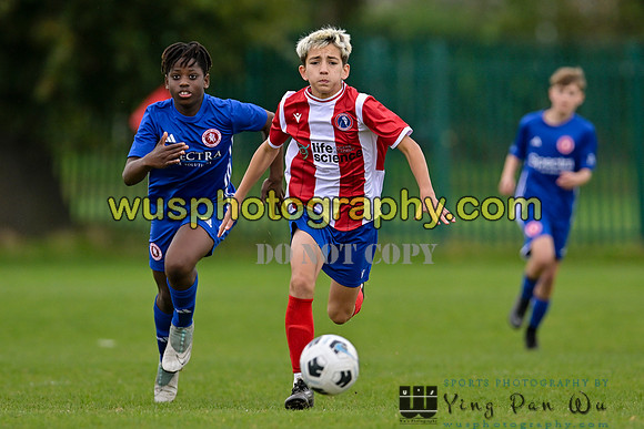 20241012-120934B Welling United Academy Boys U13 v Dorking Wanderers Academy Boys U13