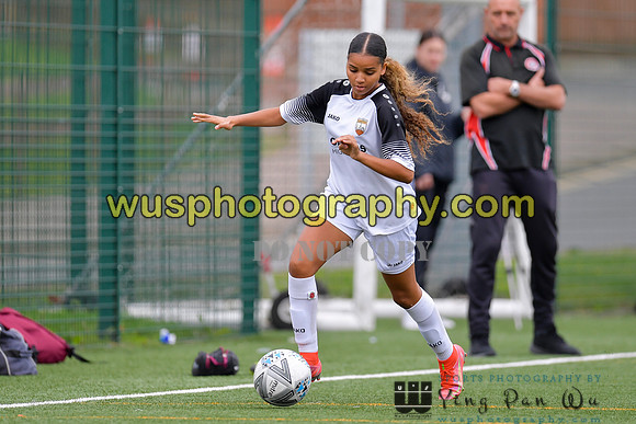 20210925-124004A London Bees Academy U16 v Corfe Mullen United Juniors FC Girls U16