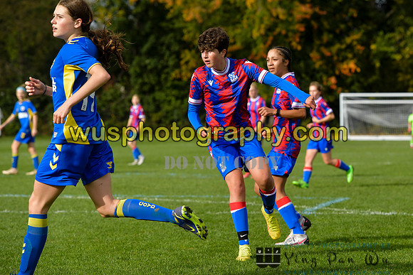 20221015-112702A AFC Wimbledon Girls U14 v Crystal Palace FC Girls U14
