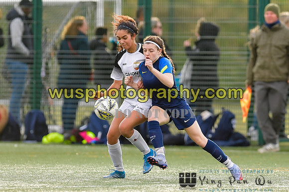 20220129-140902A London Bees Academy U16 v Tottenham Hotspur Women FC JTP U16