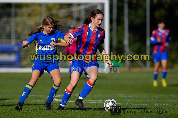 20221015-105714A AFC Wimbledon Girls U14 v Crystal Palace FC Girls U14