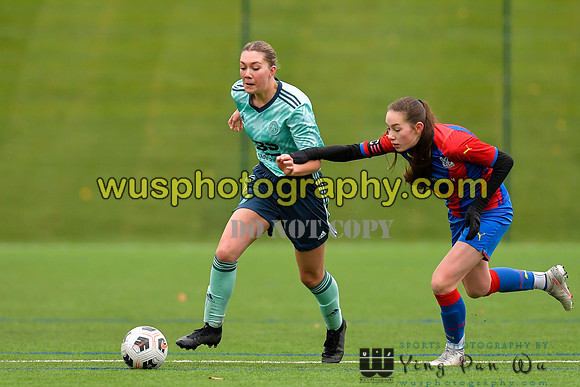 20211127-122914 Crystal Palace FC Girls U16 v Leicester City Women's FC Blues U16