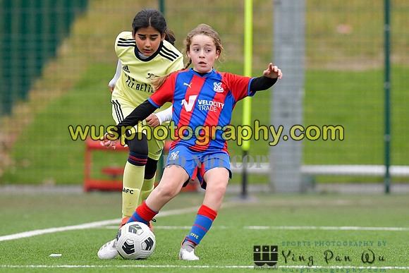 20220122-150645A Crystal Palace FC Girls U12 v Arsenal FC Girls U12
