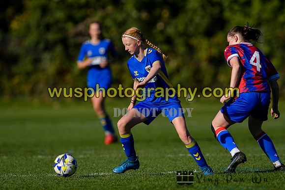 20221015-103903D AFC Wimbledon Girls U14 v Crystal Palace FC Girls U14