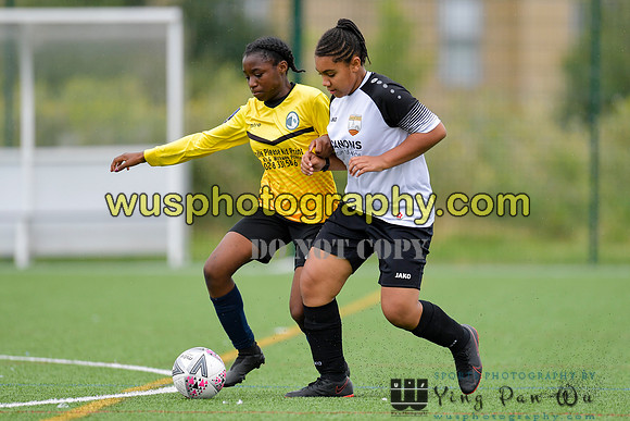 20210821-112824A London Bees Academy U14 v Kent Football United Girls U14