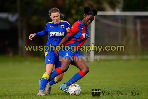 20211017-134853A AFC Wimbledon Girls U16 v Crystal Palace FC Girls U16