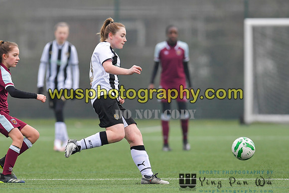20220115-133509 West Ham United Academy Girls U14 v Notts County FC Girls U14