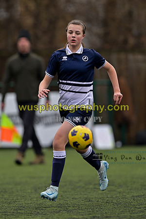 20250222-103559 Millwall Lionesses U12 v New Level Soccer Girls U12