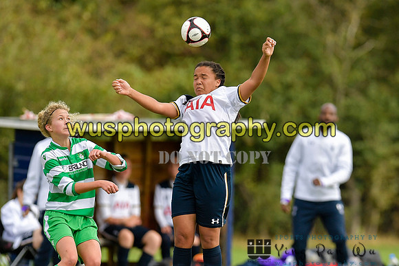 20161002-114848-3 Tottenham Hotspur Girls U14 v Writtle Minors FC Girls U14