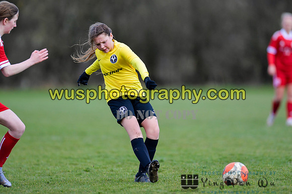 20220312-125050C Watford Ladies FC U14 Warriors v Welling United Girls U14