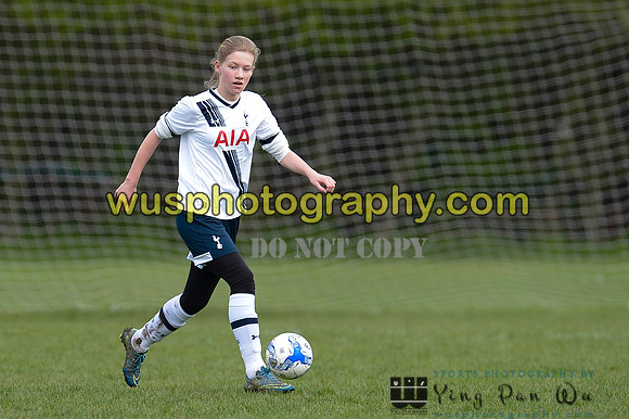 20160409-105748-2 Tottenham Hotspur Girls U14 v Hemel Hempstead Town Girls U14