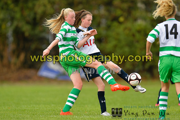 20161002-105411-2 Tottenham Hotspur Girls U14 v Writtle Minors FC Girls U14