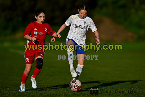 20250417-183835 Welling United Academy Girls U12 v AFC Wimbledon Girls Pathway U12