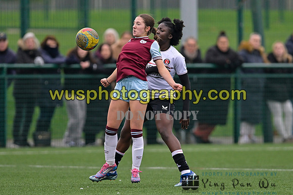 20241109-133810 West Ham United Warriors Girls U16 v Charlton Athletic Academy Girls U16