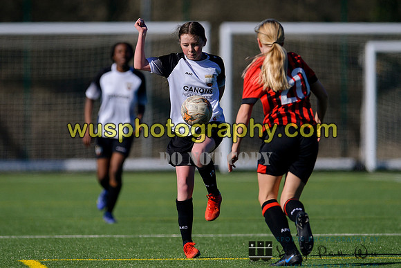 20220319-144804 London Bees Academy U14 v AFC Bournemouth Girls U14
