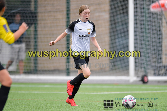 20210821-104102C London Bees Academy U14 v Kent Football United Girls U14