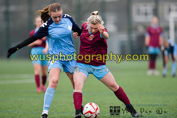 20220115-151039D West Ham United Performance Girls U16 v London City Lionesses U16