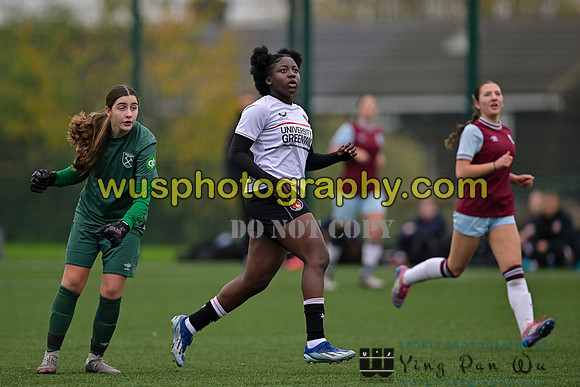 20241109-121904B West Ham United Warriors Girls U16 v Charlton Athletic Academy Girls U16