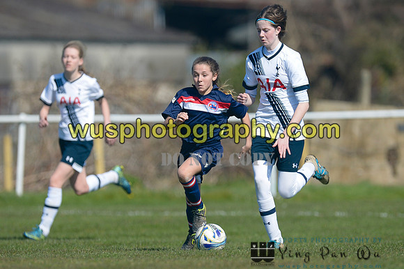 20160402-113900-3 Denham United Girls U14 v Tottenham Hotspur Girls U14