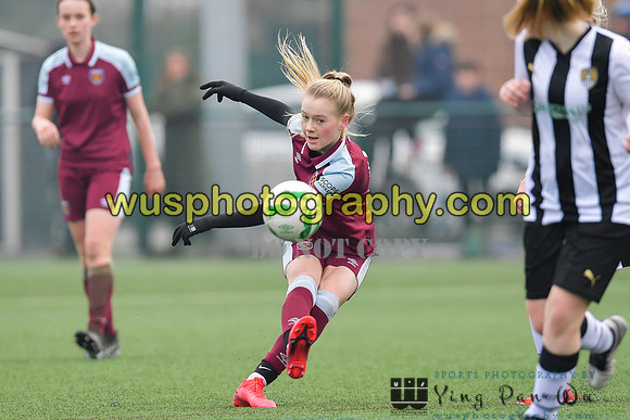 20220115-131407C-2 West Ham United Academy Girls U14 v Notts County FC Girls U14