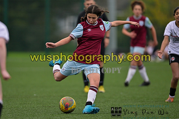 20241109-132514 West Ham United Warriors Girls U16 v Charlton Athletic Academy Girls U16