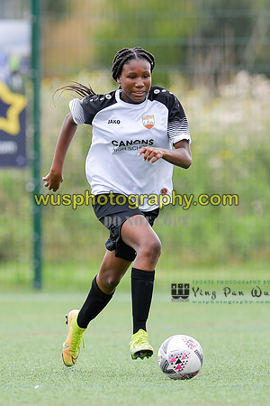20210821-101147B London Bees Academy U14 v Kent Football United Girls U14