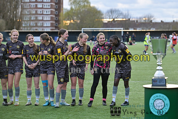 20250316-173319 Cray Wanderers Youth FC Girls U15 v Hashtag United Girls U15