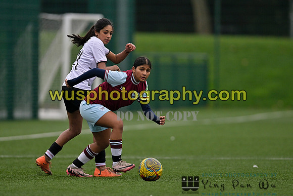 20241109-131341 West Ham United Warriors Girls U16 v Charlton Athletic Academy Girls U16