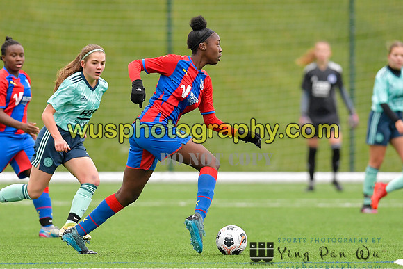 20211127-122022 Crystal Palace FC Girls U16 v Leicester City Women's FC Blues U16