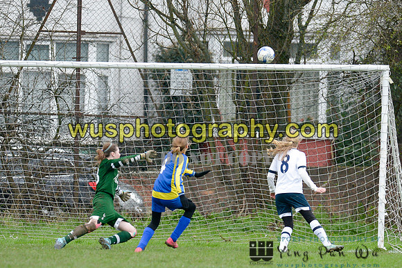 20160206-123813-3 Tottenham Hotspur Girls U14 v Harvesters FC Girls U14