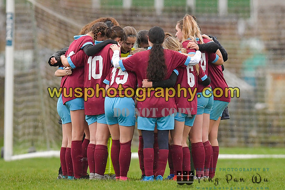 20220108-100149 Tottenham Hotspur Women FC JTP U15 v West Ham United Performance Girls U16
