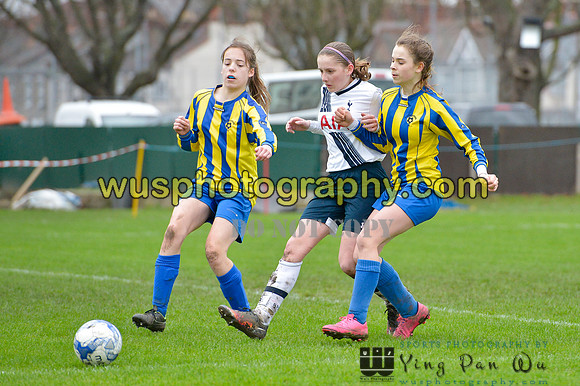 20160206-121538 Tottenham Hotspur Girls U14 v Harvesters FC Girls U14