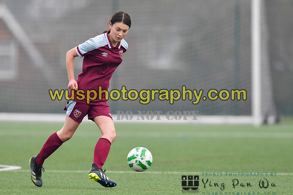 20220115-132937 West Ham United Academy Girls U14 v Notts County FC Girls U14