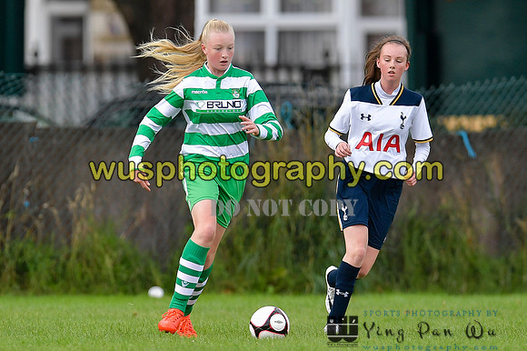 20161002-104316 Tottenham Hotspur Girls U14 v Writtle Minors FC Girls U14