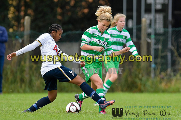 20161002-112821 Tottenham Hotspur Girls U14 v Writtle Minors FC Girls U14