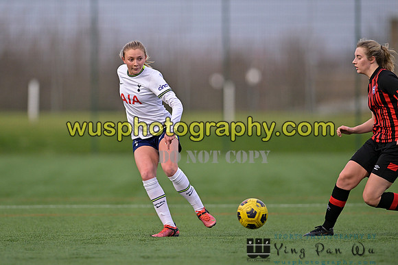 20230201-155134E Tottenham Hotspur Women FC WSL Academy U21 v Ipswich Town Women FC U21