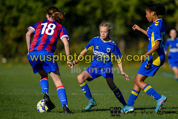 20221015-105033 AFC Wimbledon Girls U14 v Crystal Palace FC Girls U14