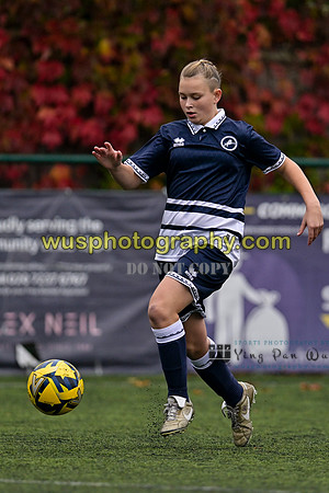 20241026-103715B Millwall Lionesses U16 v Welling United Academy Girls U16