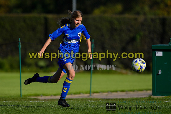 20221015-105151A AFC Wimbledon Girls U14 v Crystal Palace FC Girls U14