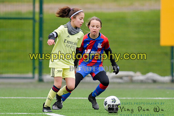 20220122-153200 Crystal Palace FC Girls U12 v Arsenal FC Girls U12