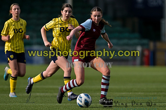 20240420-171948 West Ham United Academy Girls U16 v Oxford United Women U16