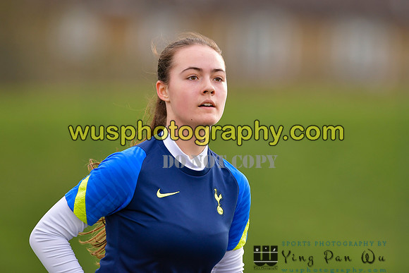 20220129-135847D London Bees Academy U16 v Tottenham Hotspur Women FC JTP U16