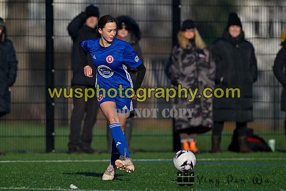 20250111-114406 Welling United Academy Girls U17 U18 v PLYR FC Girls U17 U18