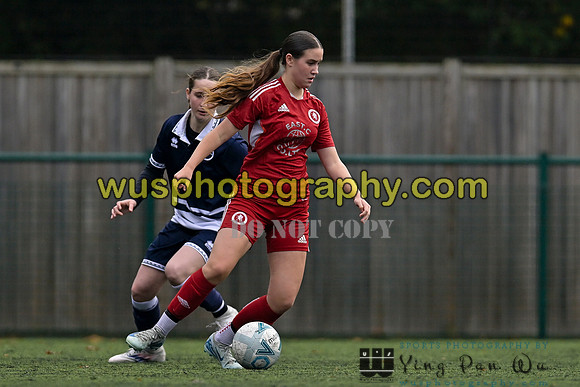 20241026-113406 Millwall Lionesses U16 v Welling United Academy Girls U16