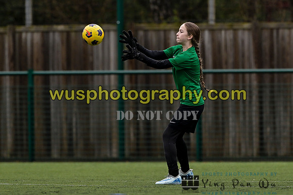 20250222-103721 Millwall Lionesses U12 v New Level Soccer Girls U12