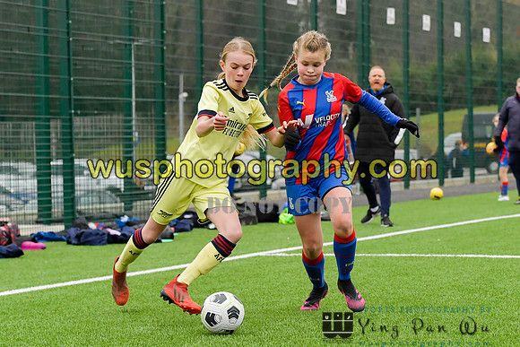 20220122-143201 Crystal Palace FC Girls U12 v Arsenal FC Girls U12