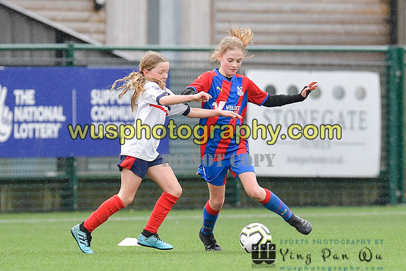 20220313-123633 Crystal Palace FC Girls U12 v Kew Park Rangers Girls U12 Reds