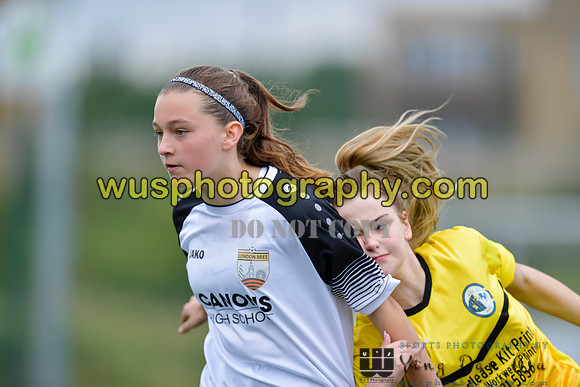 20210821-105843 London Bees Academy U14 v Kent Football United Girls U14