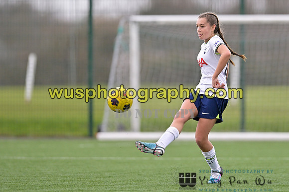 20230201-142935A Tottenham Hotspur Women FC WSL Academy U21 v Ipswich Town Women FC U21