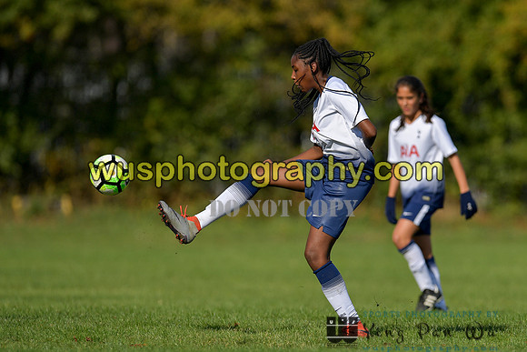 20181007-112641B Tottenham Hotspur Girls U14 v White Star Boys U14